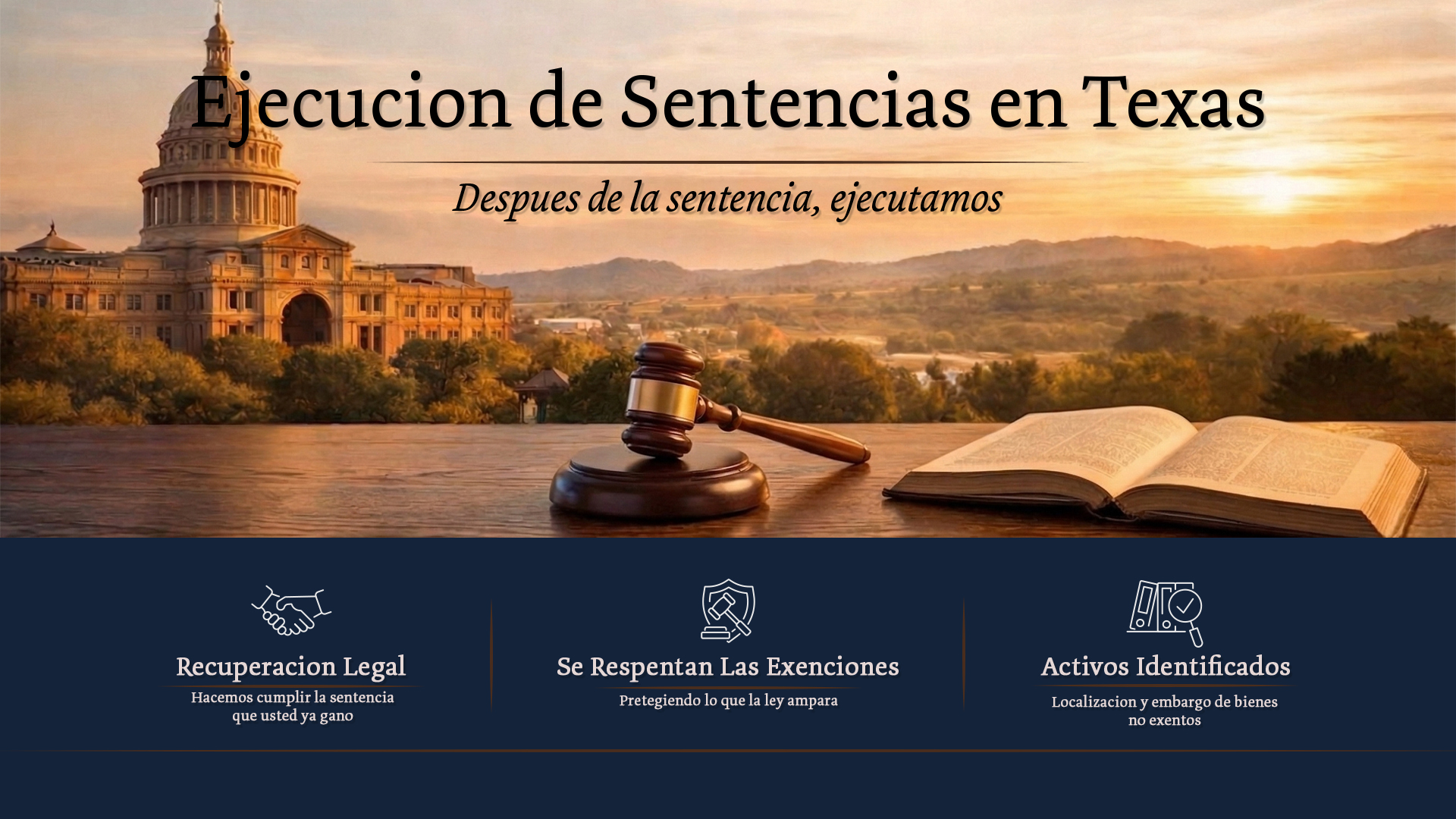 Sherrif Ejecucion de Sentencias en Texas